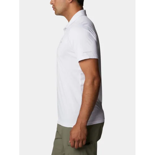 Columbia Columbia Hike Polo Férfi Galléros póló 100-White