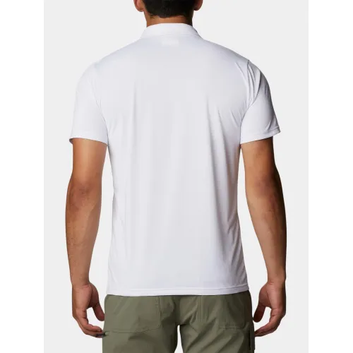 Columbia Columbia Hike Polo Férfi Galléros póló 100-White