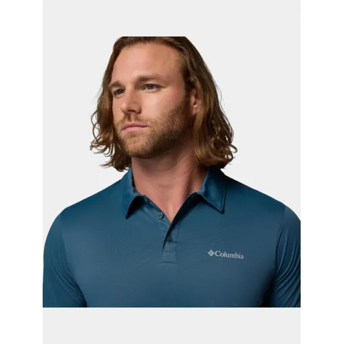 Columbia Columbia Hike Polo Férfi Galléros póló 429-Everblue