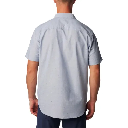 Columbia Rapid Rivers Novelty Short Sleeve Shirt Férfi Ing 479-Skyler