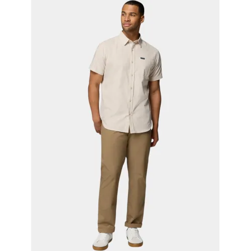 Columbia Rapid Rivers Novelty Short Sleeve Férfi Ing 278-Dark Stone