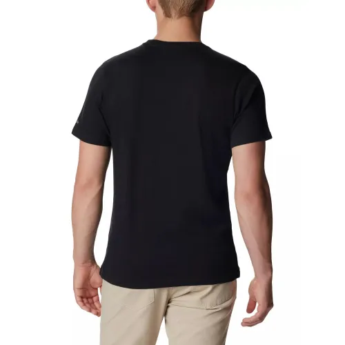 Columbia Csc Seasonal Logo Tee Férfi Póló 012-Black