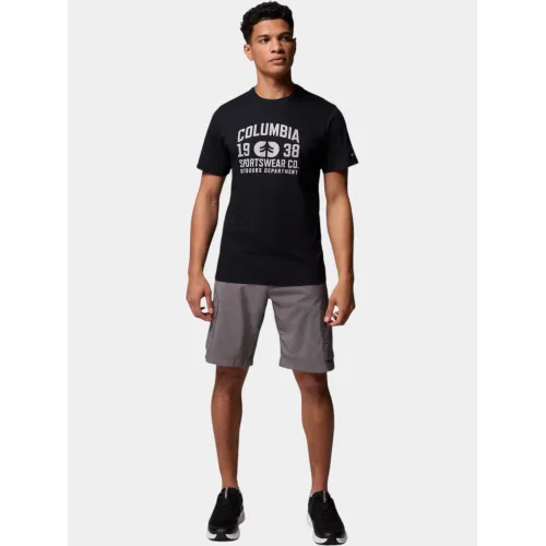 Columbia CSC Seasonal Logo Tee Férfi Póló 007-Black