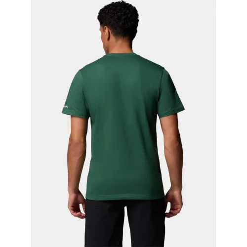 Columbia CSC Seasonal Logo Tee Férfi Póló 375-Rain Forest