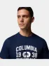 Columbia CSC Seasonal Logo Tee Férfi Póló 470-Collegiate Navy
