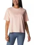 Columbia North Cascades Relaxed Tee Női Póló 890-Peach Blossom