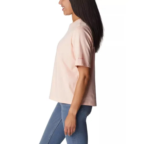 Columbia North Cascades Relaxed Tee Női Póló 890-Peach Blossom
