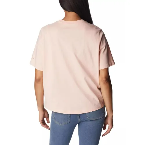 Columbia North Cascades Relaxed Tee Női Póló 890-Peach Blossom