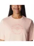 Columbia North Cascades Relaxed Tee Női Póló 890-Peach Blossom