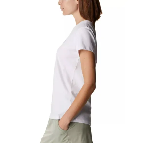 Columbia Columbia Trek SS Graphic Tee Női Póló 100-White