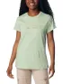 Columbia Columbia Trek Short Sleeve Graphic Tee Női Póló 349-Sage Leaf