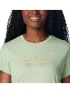 Columbia Columbia Trek Short Sleeve Graphic Tee Női Póló 349-Sage Leaf