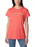 Columbia Columbia Trek Short Sleeve Graphic Tee Női Póló 608-Juicy