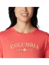 Columbia Columbia Trek Short Sleeve Graphic Tee Női Póló 608-Juicy