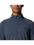 Mountain Hardwear Crater Lake 1/2 Zip Mountain Hardwear Crater Lake 1/2 Zip Férfi Hosszú ujjú póló 417-Blue Slate