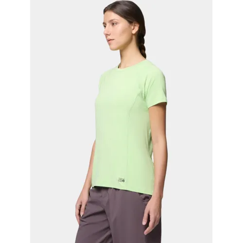 Mountain Hardwear Crater Lake Short Sleeve Női Fitness felső 386-Frozen In Lime