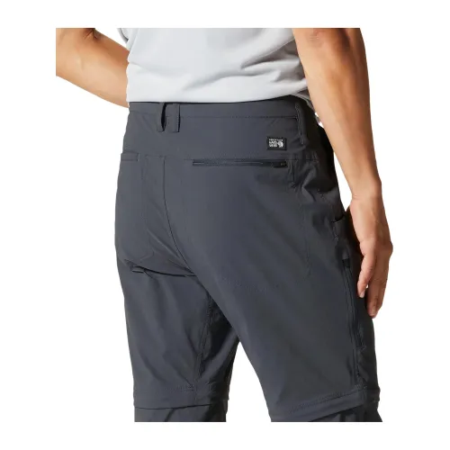 Mountain Hardwear Basin Trek Convertible Pant Mountain Hardwear Basin Trek Convertible Pant Férfi Túranadrág, esőnadrág 004-Dark Storm