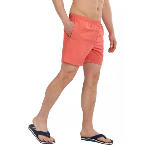 Fundango Bono Print Boardshort Férfi Beachshort 352-coral