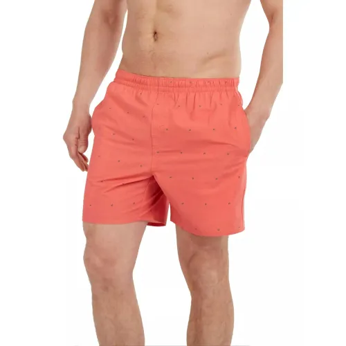 Fundango Bono Print Boardshort Férfi Beachshort 352-coral