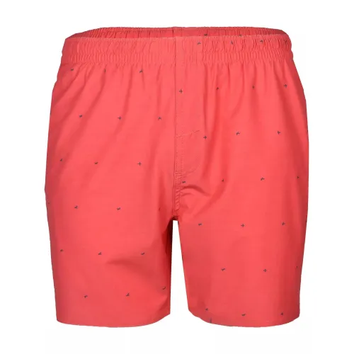 Fundango Bono Print Boardshort Férfi Beachshort 352-coral
