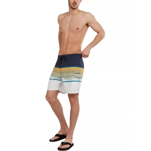 Fundango Salimu Boardshort Férfi Beachshort 243-pumpkin