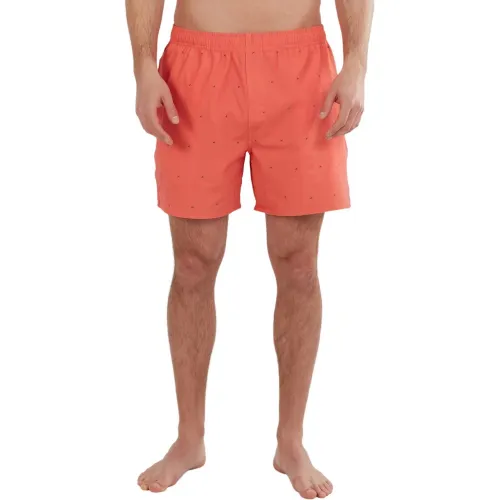 Fundango Bono Print Boardshort Férfi Boardshort 352-coral