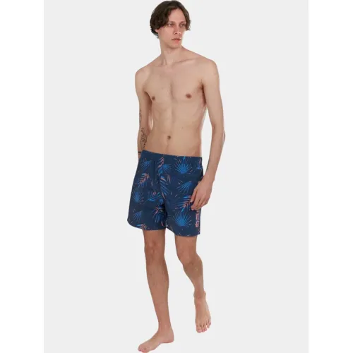 Fundango Bono Print Boardshorts Férfi Boardshort 450-lake