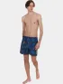 Fundango Bono Print Boardshorts Férfi Boardshort 450-lake