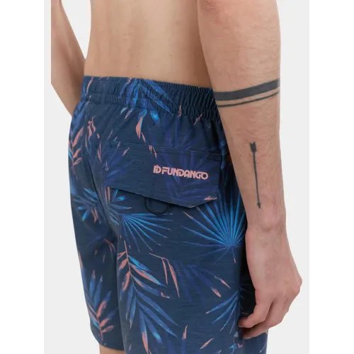 Fundango Bono Print Boardshorts Férfi Boardshort 450-lake