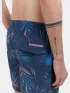 Fundango Bono Print Boardshorts Férfi Boardshort 450-lake