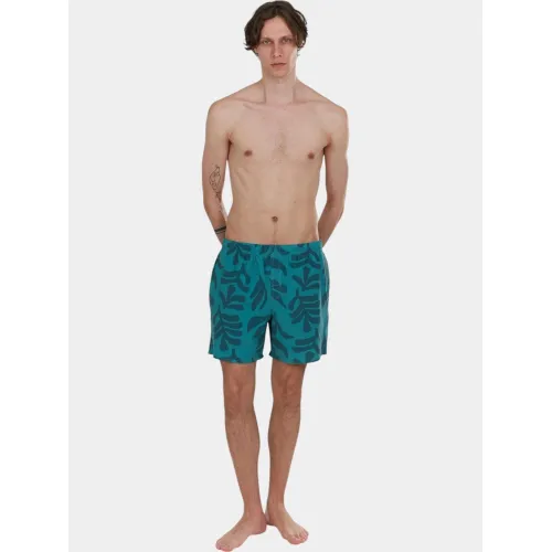 Fundango Bono Print Boardshorts Férfi Boardshort 530-aquarelle