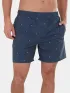 Fundango Bono Print Boardshorts Férfi Boardshort 480-navy