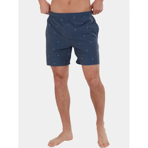 Fundango Bono Print Boardshorts Férfi Boardshort 480-navy