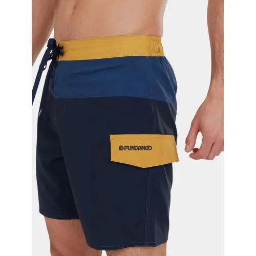 Fundango Salimu Boardshorts Fundango Salimu Boardshorts Férfi Beachshort 465-dark turquoise
