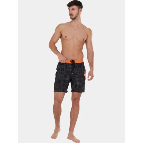 Fundango Salimu Boardshorts Fundango Salimu Boardshorts Férfi Beachshort 793-dark gray
