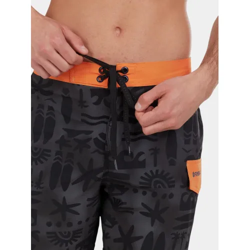 Fundango Salimu Boardshorts Fundango Salimu Boardshorts Férfi Beachshort 793-dark gray