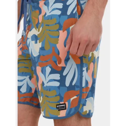 Fundango Neal Boardshorts Fundango Neal Boardshorts Férfi Beachshort 498-blue pattern