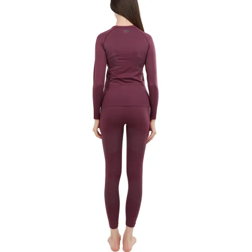Fundango Seamless Baselayer Set Női Aláöltözet 398-aubergine