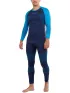 Fundango Seamless Baselayer Set Férfi Aláöltözet 486-patriot blue