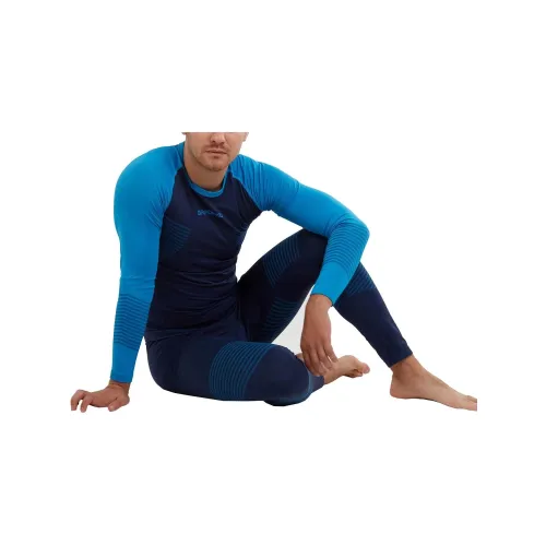 Fundango Seamless Baselayer Set Férfi Aláöltözet 486-patriot blue