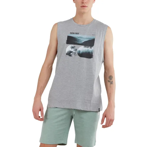 Fundango Glader Tank-T Fundango Glader Tank-T Férfi Póló 745-grey heather