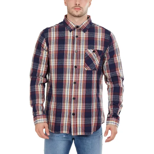 Fundango Harris Shirt Férfi Ing 486-patriot blue