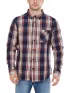 Fundango Harris Shirt Férfi Ing 486-patriot blue