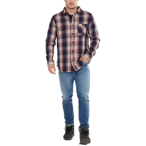 Fundango Harris Shirt Férfi Ing 486-patriot blue