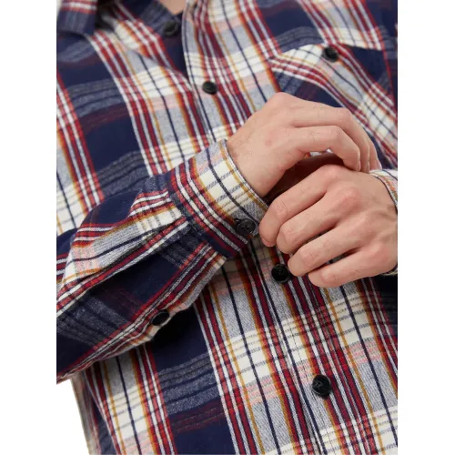 Fundango Harris Shirt Férfi Ing 486-patriot blue