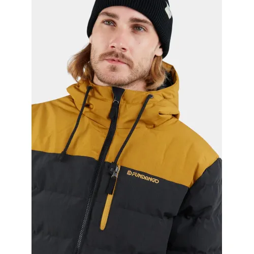 Fundango Passat Padded Jacket Férfi Utcai Kabát 780-antracit