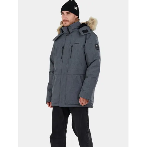 Fundango Spirit Parka Jacket Fundango Spirit Parka Jacket Férfi Télikabát 745-grey heather