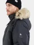 Fundango Spirit Parka Jacket Fundango Spirit Parka Jacket Férfi Télikabát 892-washed black