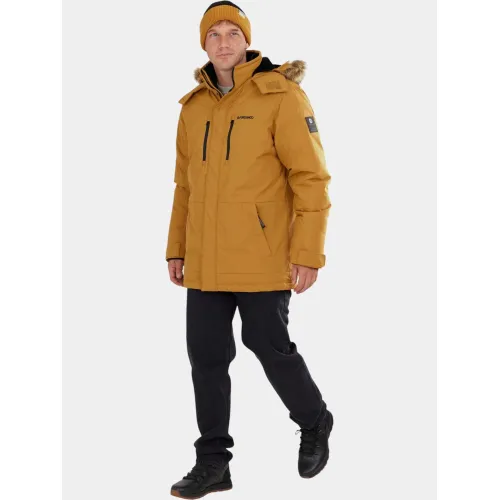 Fundango Spirit Parka Jacket Férfi Télikabát 240-mustard