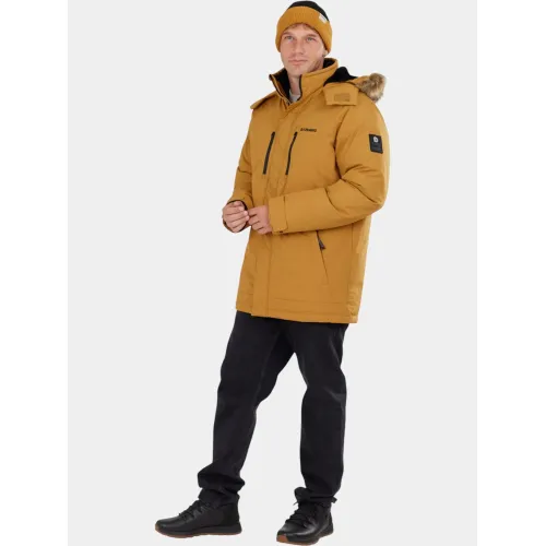 Fundango Spirit Parka Jacket Férfi Télikabát 240-mustard